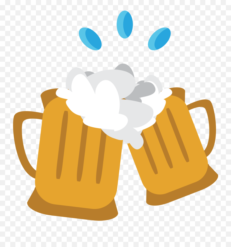 Emojione1 1f37b - Clip Art Emoji,Cheers Emoji