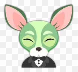 Green Saint Patricks Day Chihuahua Stickers Are You A - Chihuahua Emoji,St Patrick's Day Emoji