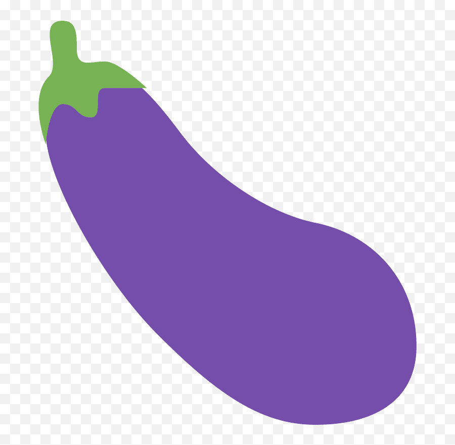 Eggplant Emoji Clipart - Eggplant Emoji Twitter,Cucumber Emoji