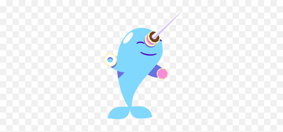 Narwhal Life - Fish Emoji,Narwhal Emoji