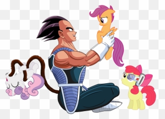 Dragon Ball Z Vs Mlp Clipart - My Little Pony Dragon Ball Emoji,Dbz Emoji
