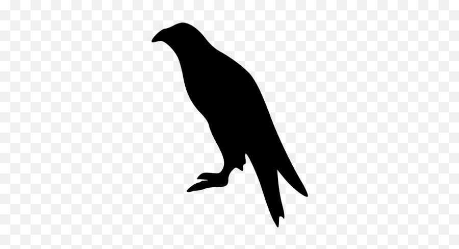 Perched Eagle Silhouette Emoji,Eagle Emoji