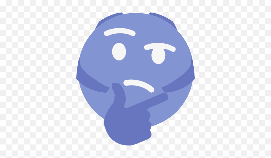 Thinking - Discord Thinking Emoji,Thinking Emoticon