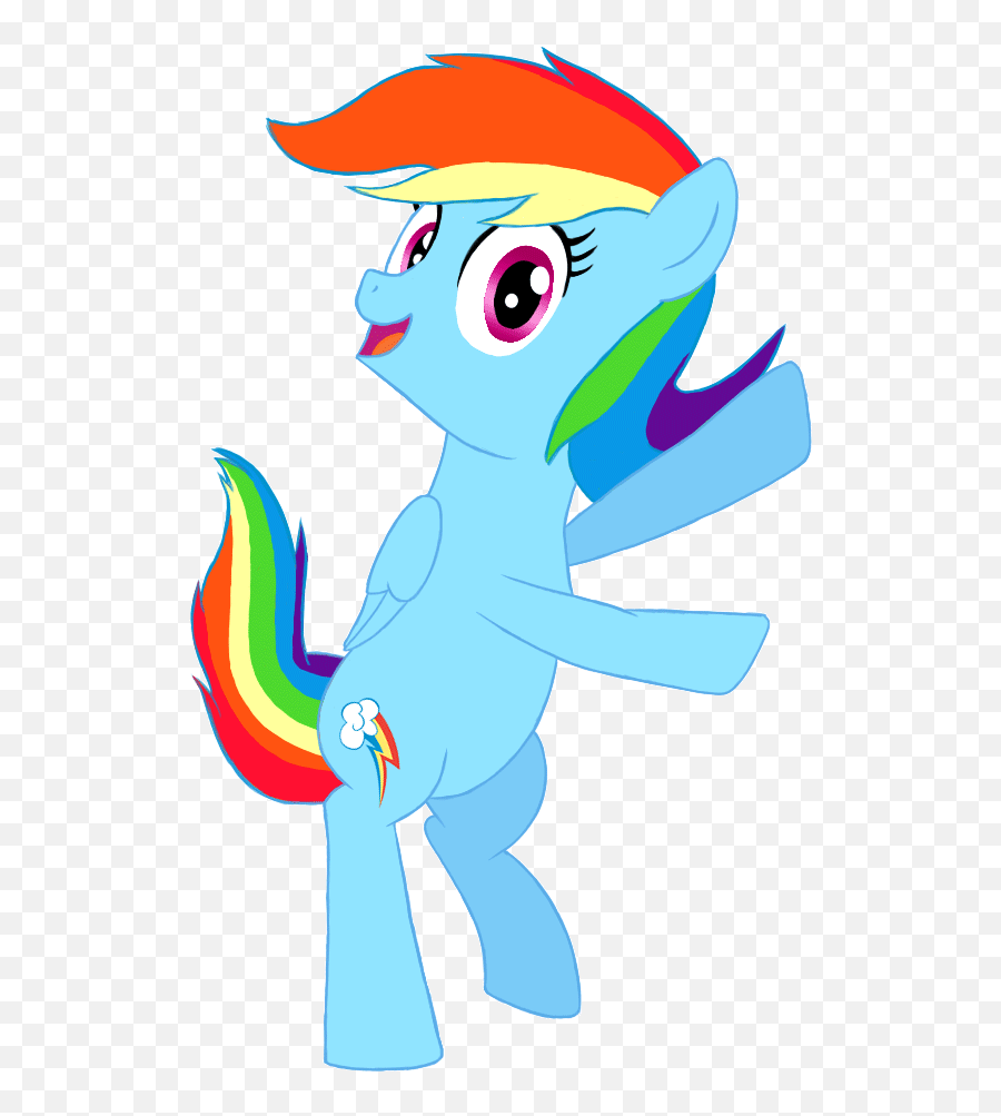 Size Siege Stickers For Android Ios - My Little Pony Rainbow Dash Dance Emoji,Rainbow Emoticons