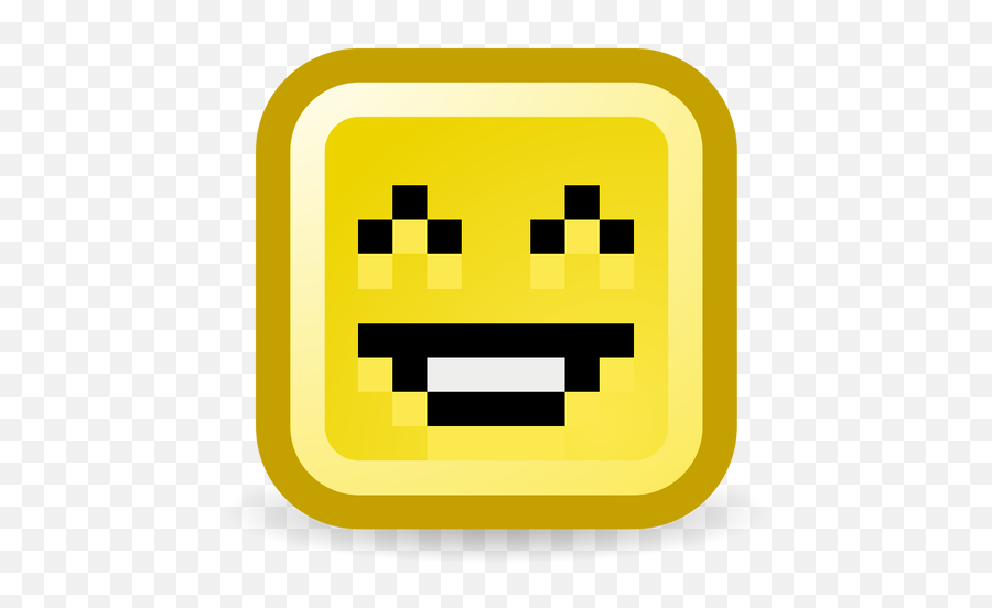 Riendo Icono Smiley Vector - Minecraft Coin Texture Emoji,Emoticones