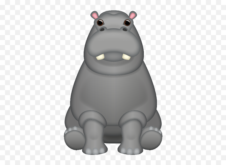 Emoji - Hippopotamus,Hippo Emoji