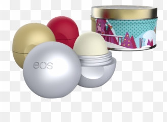 Eos Organic Winter Lip Balm Collection - Gold Flavor Emoji