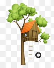 Treehouse - Treehouse Clipart Png Emoji,Treehouse Emoji