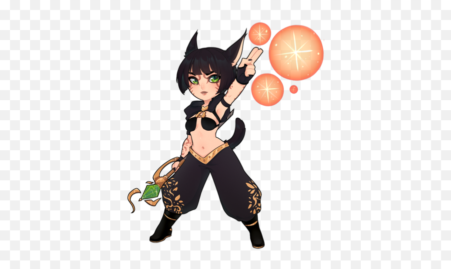 Moon Seeker - Cartoon Emoji,Man Moon Fox Emoji