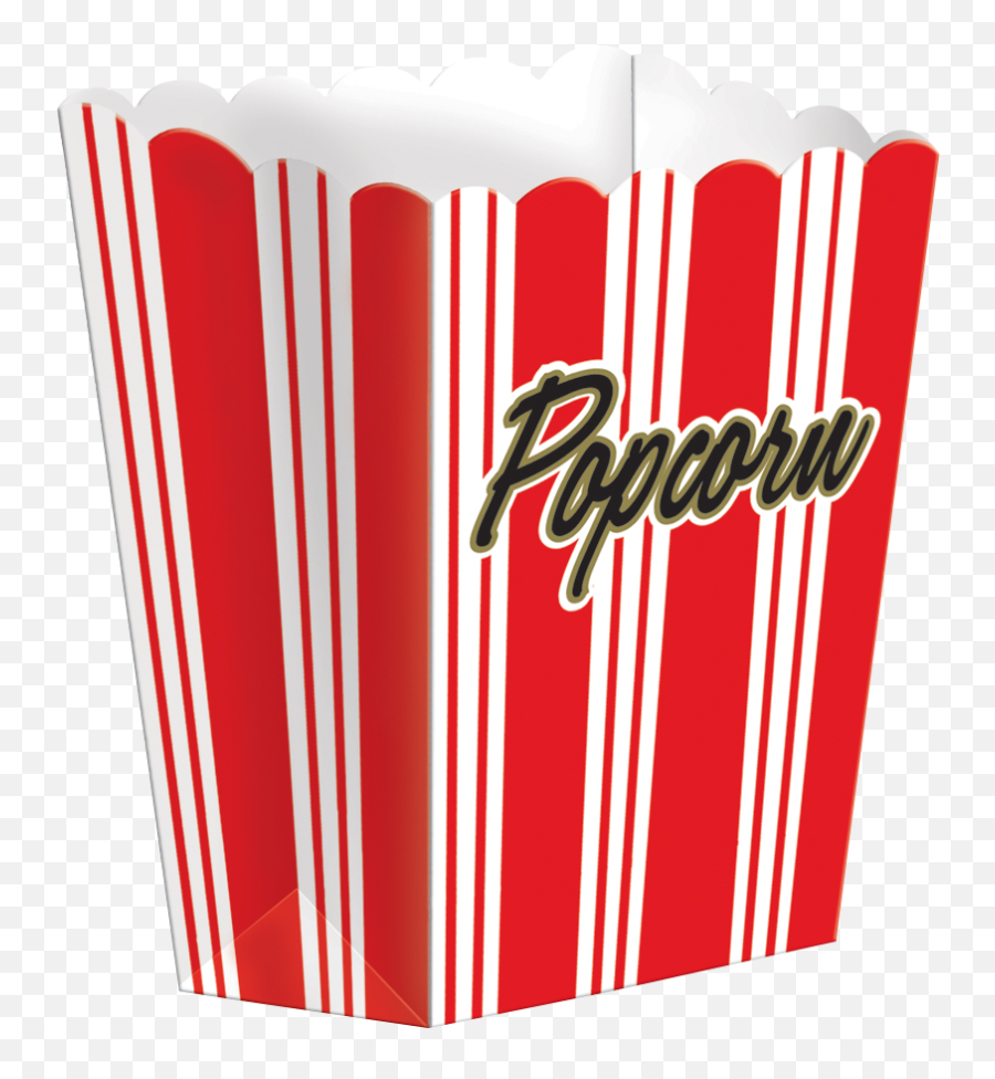 Boite Pop Corn X Cm Lot De - Hollywood Popcorn Emoji,Pop Corn Emoji