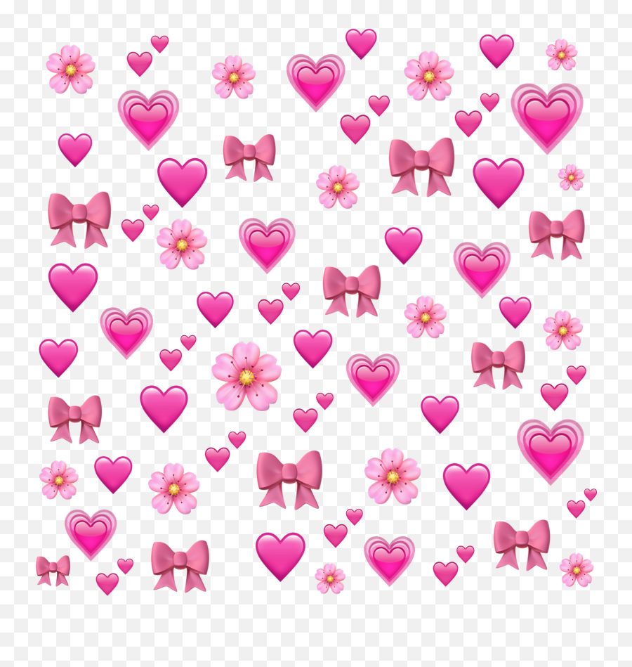 Background Pink Emojibackground Emojis - Heart Emoji Background Transparent,Pink Emojis To Copy