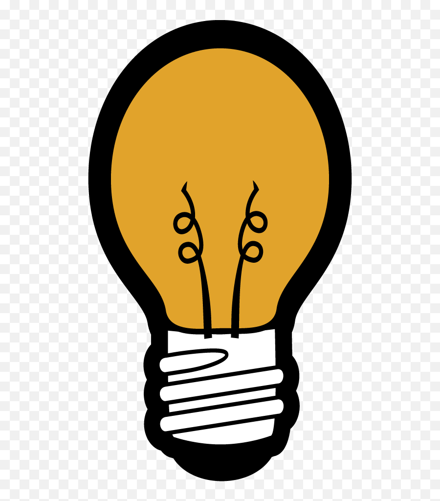 Lightbulb Clipart Educational - Clip Art Emoji,Lightbulb Emoji