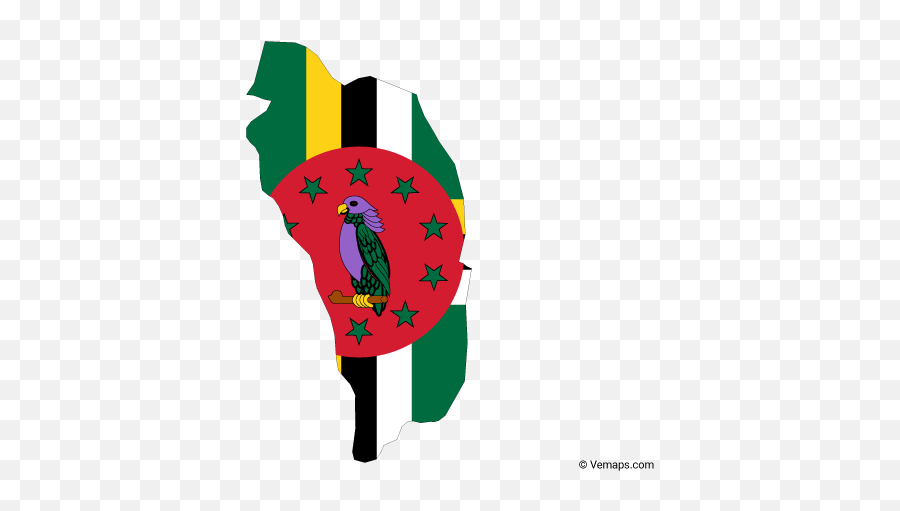 Map Vector Vector Free - Dominica Flag Map Emoji,Haitian Flag Emoji