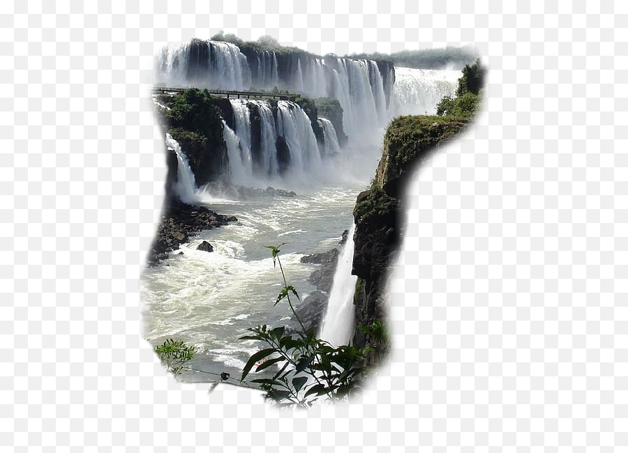 Ladymc Landscape Waterfall River Mountain - Iguazu Falls Emoji,Waterfall Emoji