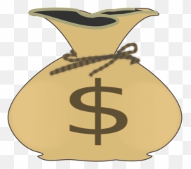 A Money Bag With Dollar Sign Tied By Rope - Emoji