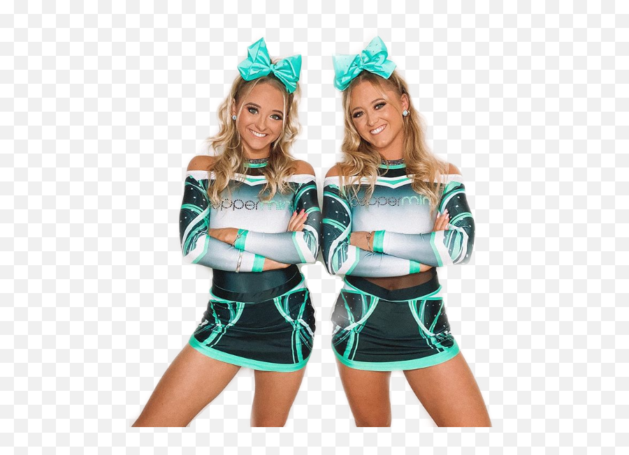 Sticker - Rybka Twins Cheer Emoji,Cheerleader Emoji