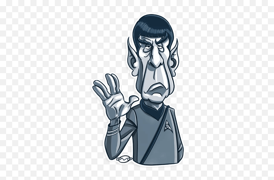 Spock Telegram Stickers Sticker Search - Telegram Sticker Spock Emoji,Vulcan Salute Emoji