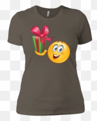 Funny Christmas Emoji T Shirt Nl3900 Next Level Ladies,Cracker Emoji