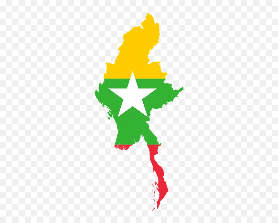 History Meaning Color Codes U0026 Pictures Of Myanmar Flag - Myanmar Map Icon Emoji,Race Flag Emoji