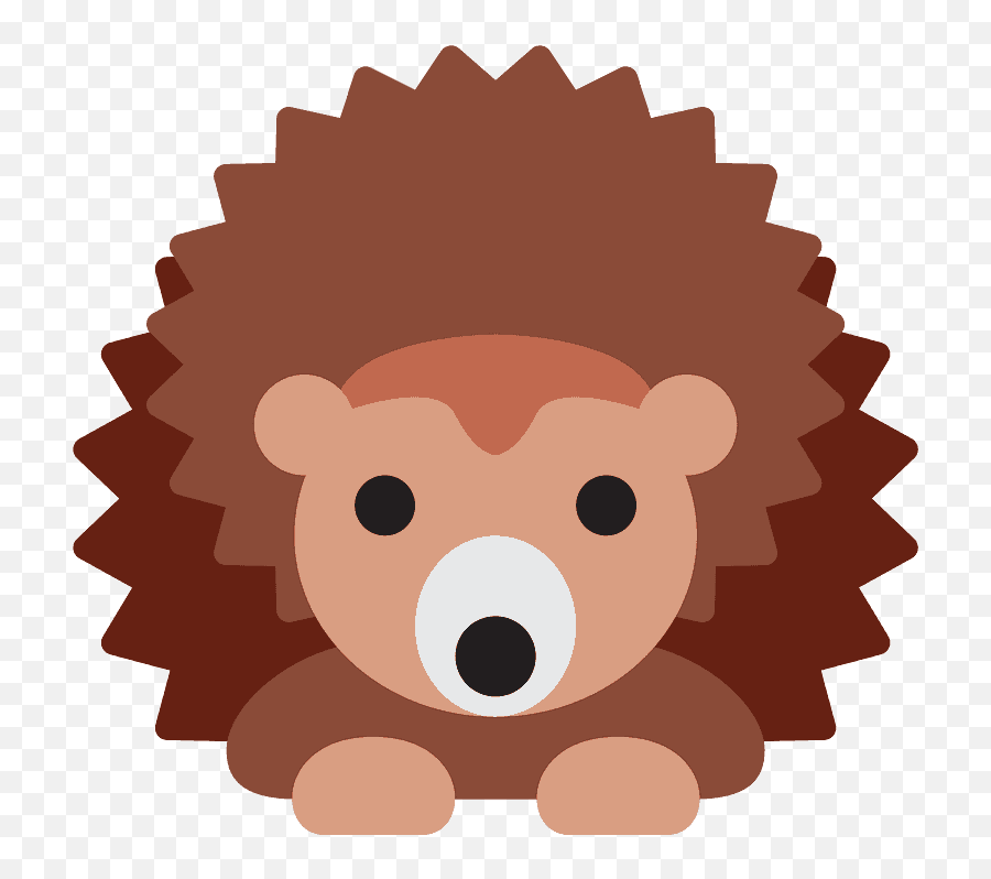 Egel Clipart - Twitter Hedgehog Emoji,Hert Emoji