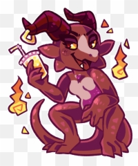 My Art For Your Magic Stickers Open - Furvilla Fictional Character Emoji,Hyena Emoji