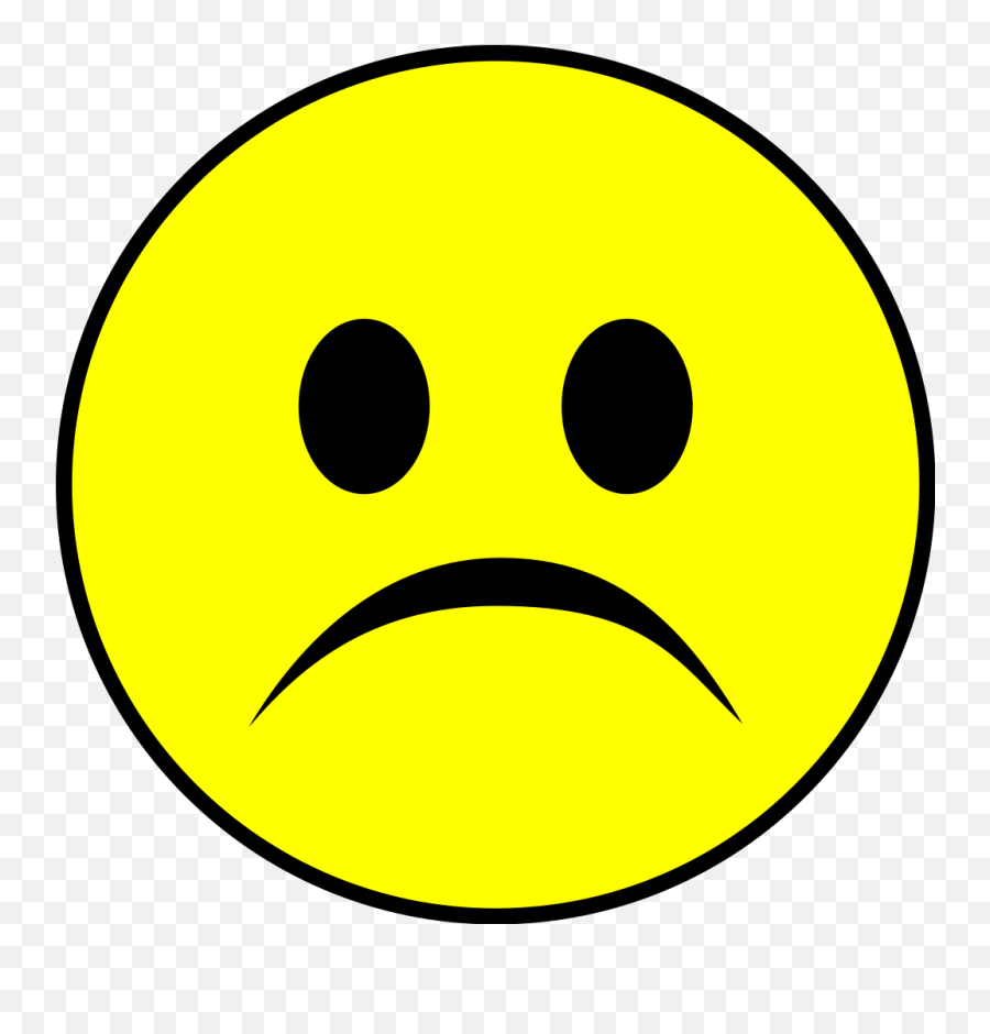 Frowning - Sad Emotions Clipart Emoji,Frown Emoticon