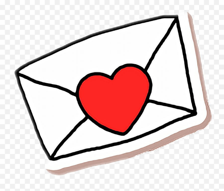Envelope Heart Cute - Cute Stickers For Valentines Day Emoji,Heart Envelope Emoji