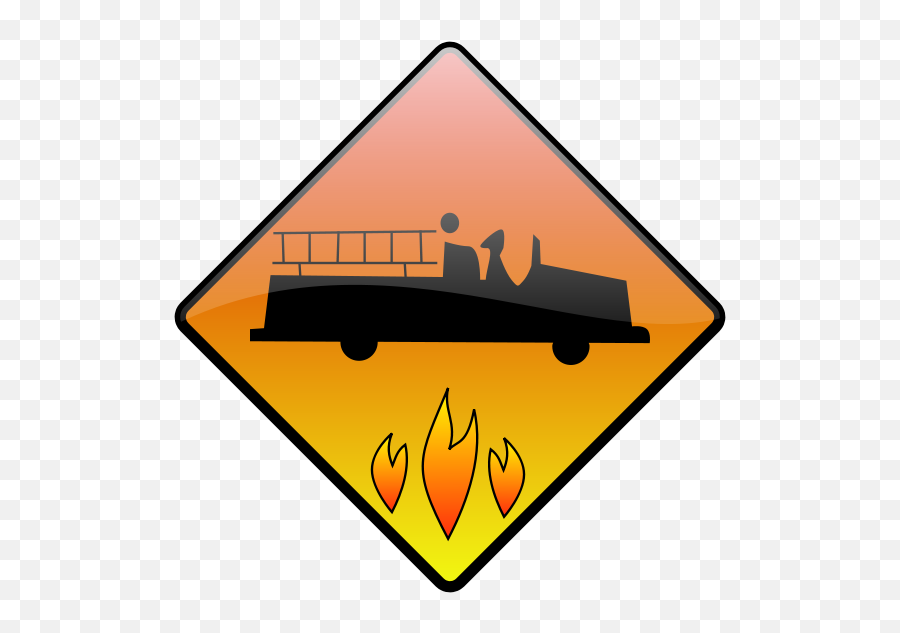 Firetrucksign - Fire Station Emoji,Firetruck Emoji