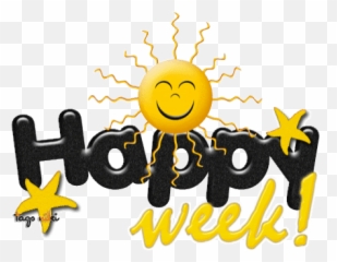 Happy Week Sticker Gif - Have A Great Start Of The Emoji