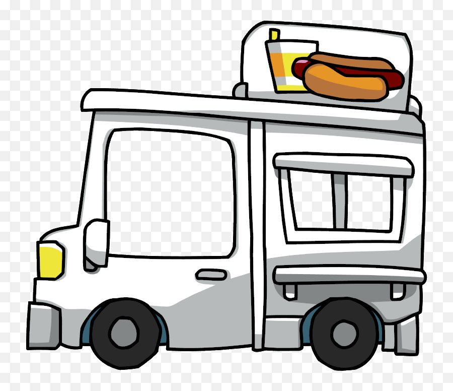 Food Truck Clipart - Clip Art Food Truck Png Emoji,Food Truck Emoji