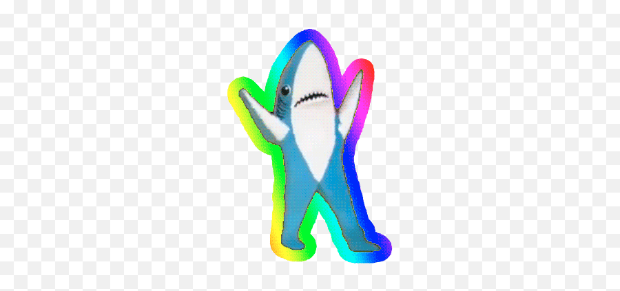 Top Bigeye Thresher Shark Stickers For - Dancing Shark Gif Transparent Emoji,Left Shark Emoji
