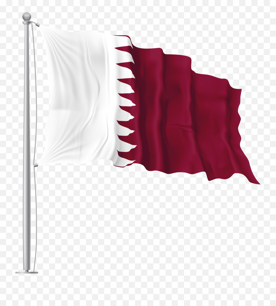 Qatar Flag Clipart Emoji,Qatar Flag Emoji