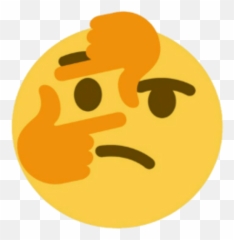 Photoshoot Thinking Emoji - Png