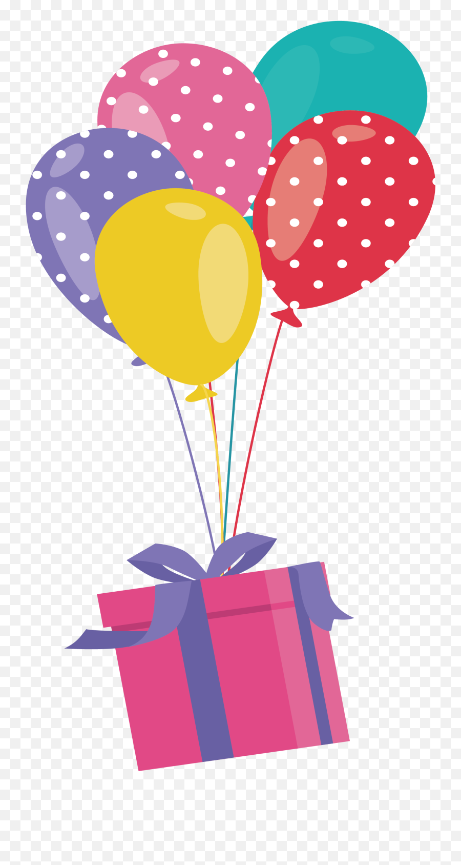 We Are The Online Destination For All - Balloon With Gift Clipart Emoji,Happy Birthday Emoji Art Facebook