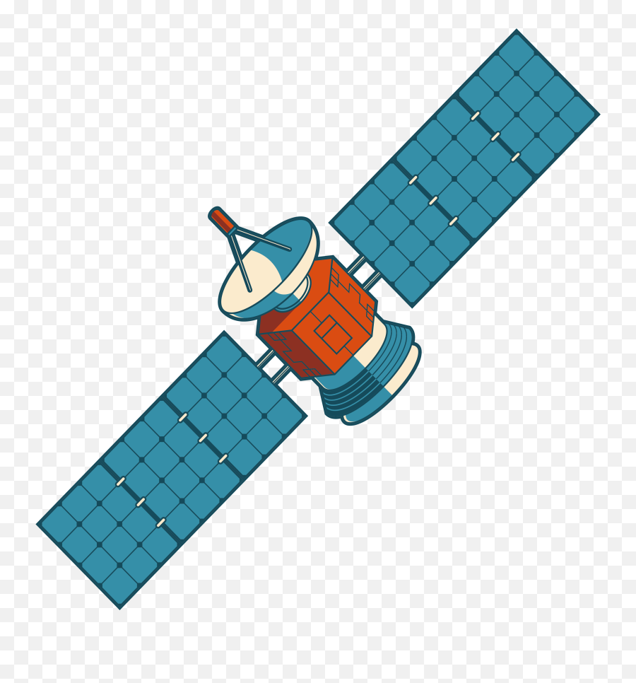 Transparent Satellite Clipart - Clipart Satellite Png Emoji,Satellite Emoji
