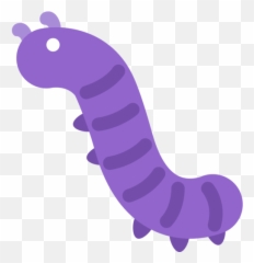 Bug Emoji - Worm Twitter
