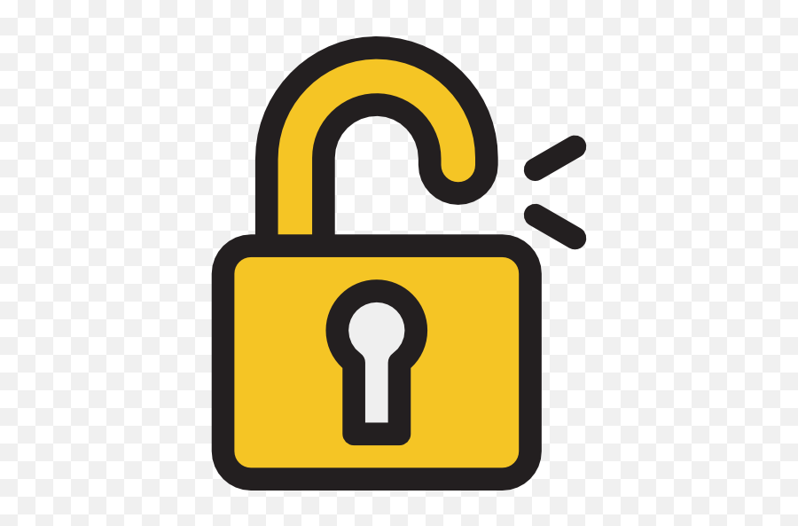 Transparent Lock Unlock Clipart - Clipart Padlock Emoji,Unlocked Emoji