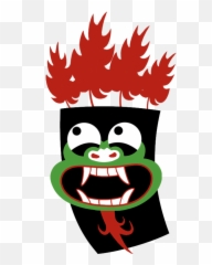 Aku As Jack Know Your Meme Crash - Samurai Jack Aku Png Crash Of The Titans Aku Aku Emoji,Emoji Samurai