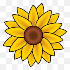 Printable Sunflower Template Sunflower Clipart - Sunflower Clip Art Emoji,Sun Flower Emoji