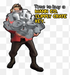 Mann Co Supply Crate Key Team Fortress - Mann Co Supply Crate Key Emoji,Tf2 Emoji