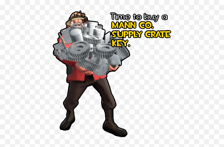 Mann Co Supply Crate Key Team Fortress - Mann Co Supply Crate Key Emoji,Tf2 Emoji