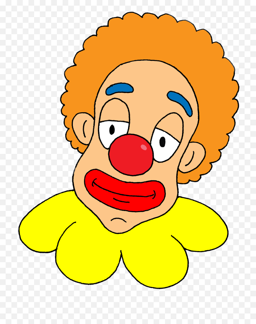 Download Cartoon Clown Face Clipart - Cartoon Emoji,Clown Emoji Download