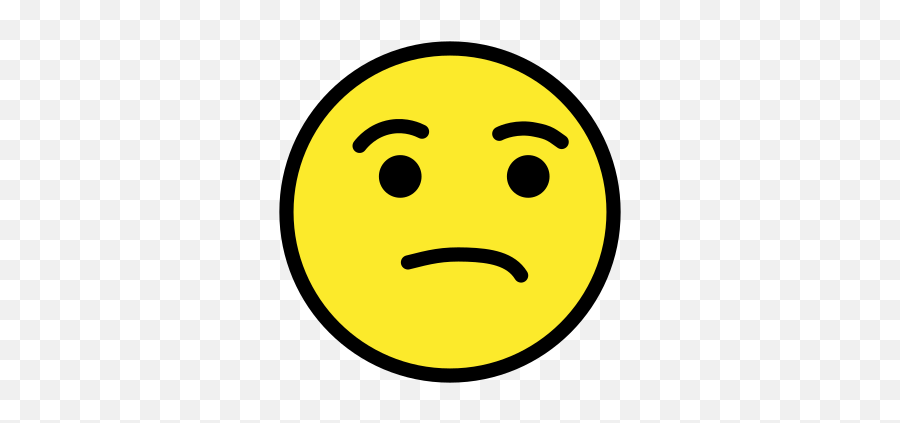 Unamused Face Emoji - Emoji Blasé,Unamused Emoji