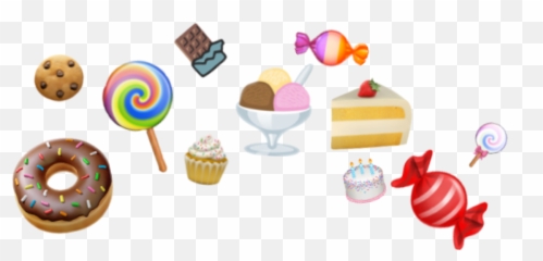 Candy Emoji Crown Emojicrown Sticker - Cake Decorating Supply,Candy Emoji