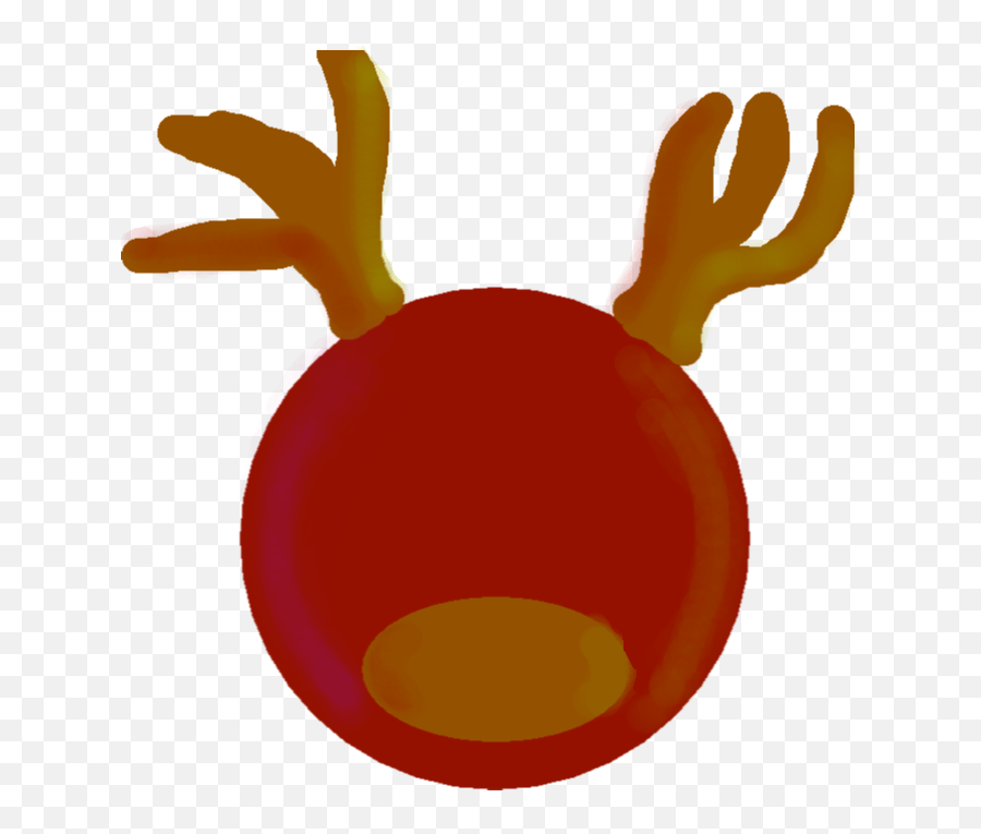 Reindeer Emoji - Root Vegetable,Deer Emoji