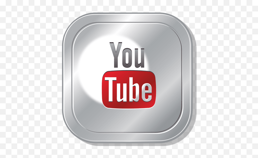 Youtube Square Logo - Transparent Png U0026 Svg Vector File Youtube Logo Png Metalic Emoji,Youtube Logo Emoji