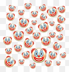 Largest Collection of Free - toEdit clown Stickers Happy Emoji