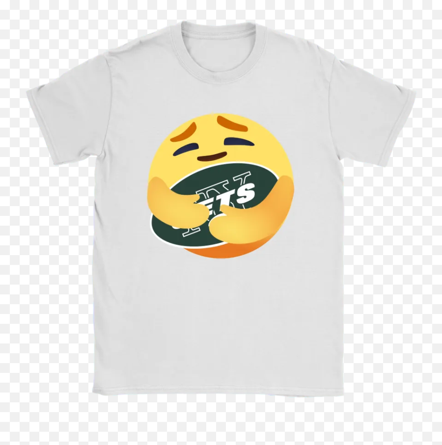Love The New York Jets Love Hug Facebook Care Emoji Nfl - Chocobo Tshirt,Dragon Ball Z Emojis