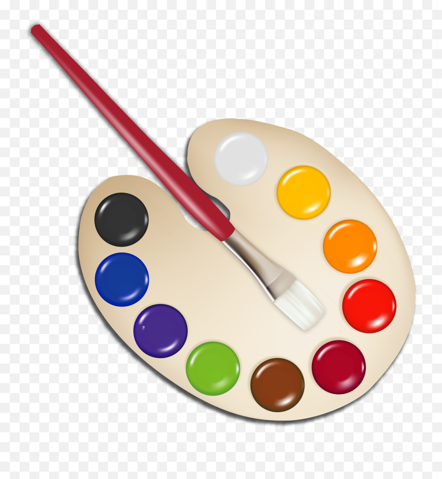 Paint Palette Clipart Png Emoji Palette Emoji Free Transparent Emoji 