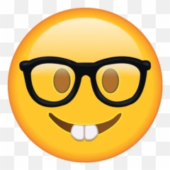 Download Photo - Samsung Nerd Face Emoji,Nerd Emoji - free transparent ...